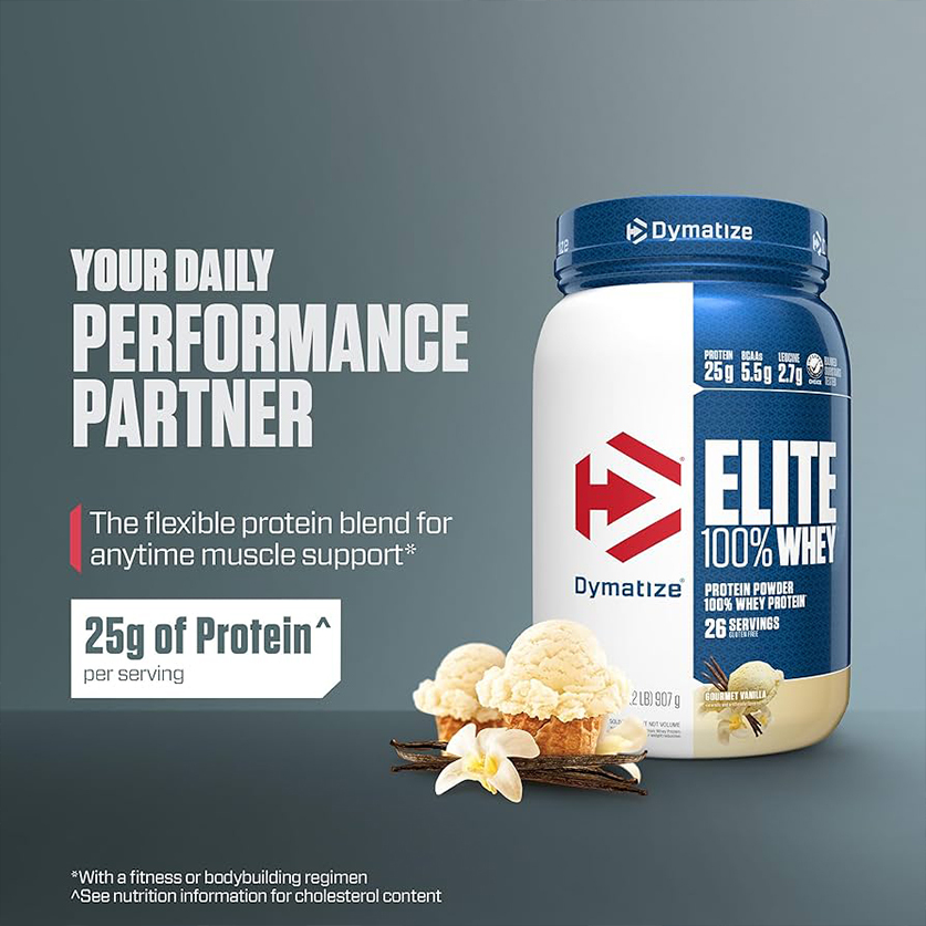  پروتئین وی الایت 100 درصد دایماتیز Dymatize Elite 100% Whey 