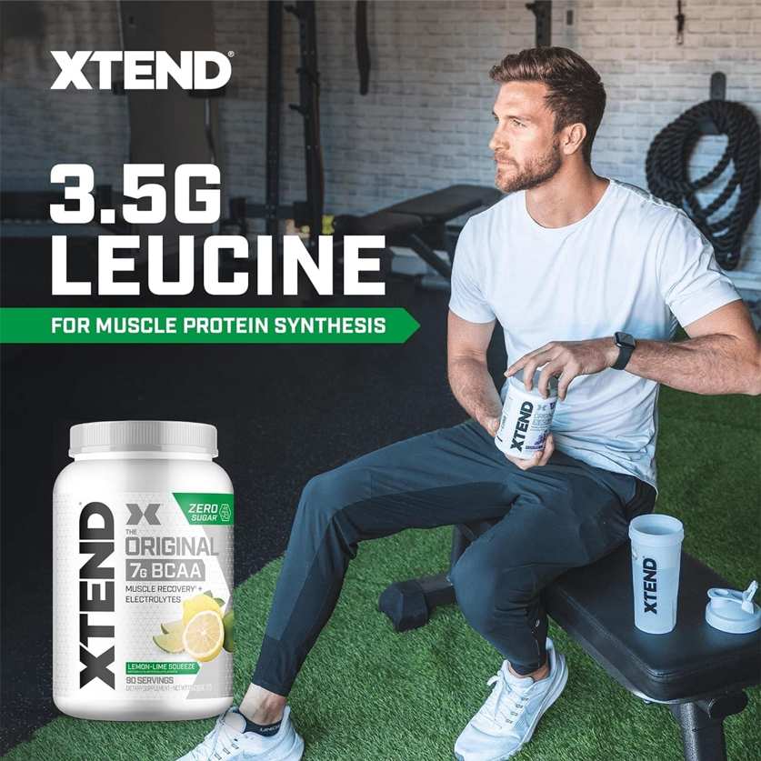 بیسیایای اورجینال لمون لایم اکستند Xtend 7G BCAA Lemon Lime Squeeze