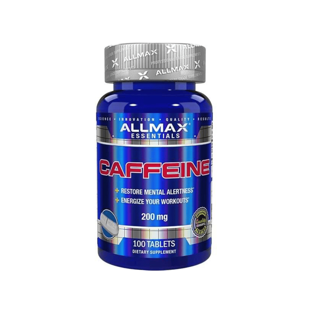 قرص کافئین خالص آلمکس - AllMax Caffeine 200mg