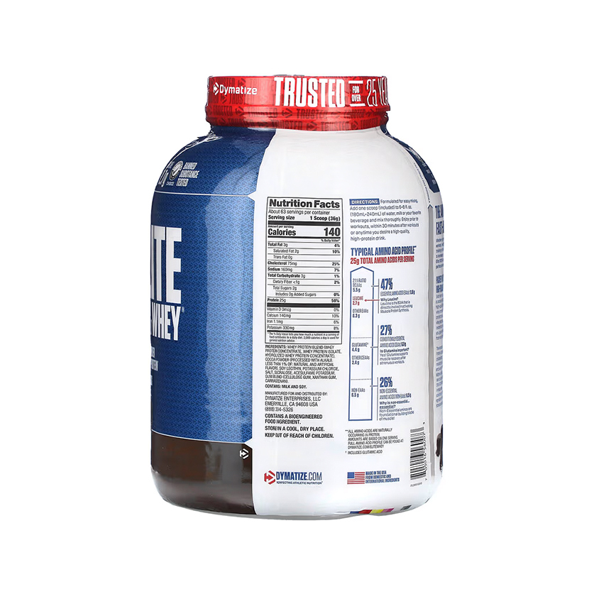 پروتئین وی ایزوله 100 درصد دایماتیز Dymatize 100% Whey Isolate 